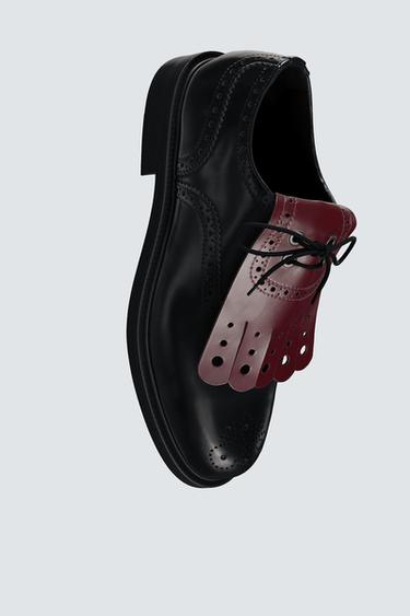 LEATHER SHOES HARRY LAMBERT FOR ZARA X DISNEY - Black by Zara - Image 0