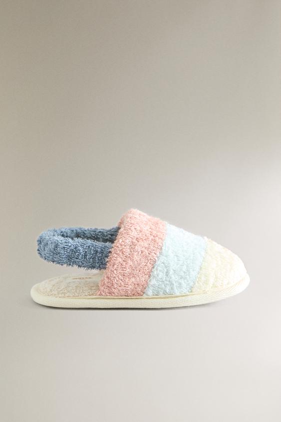 KINDERHAUSSCHUH HANDTUCH BAD - Blau von Zara - Bild 0