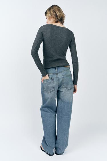 SOFT RIBBED JACKET - Grey marl by Zara - Image 2