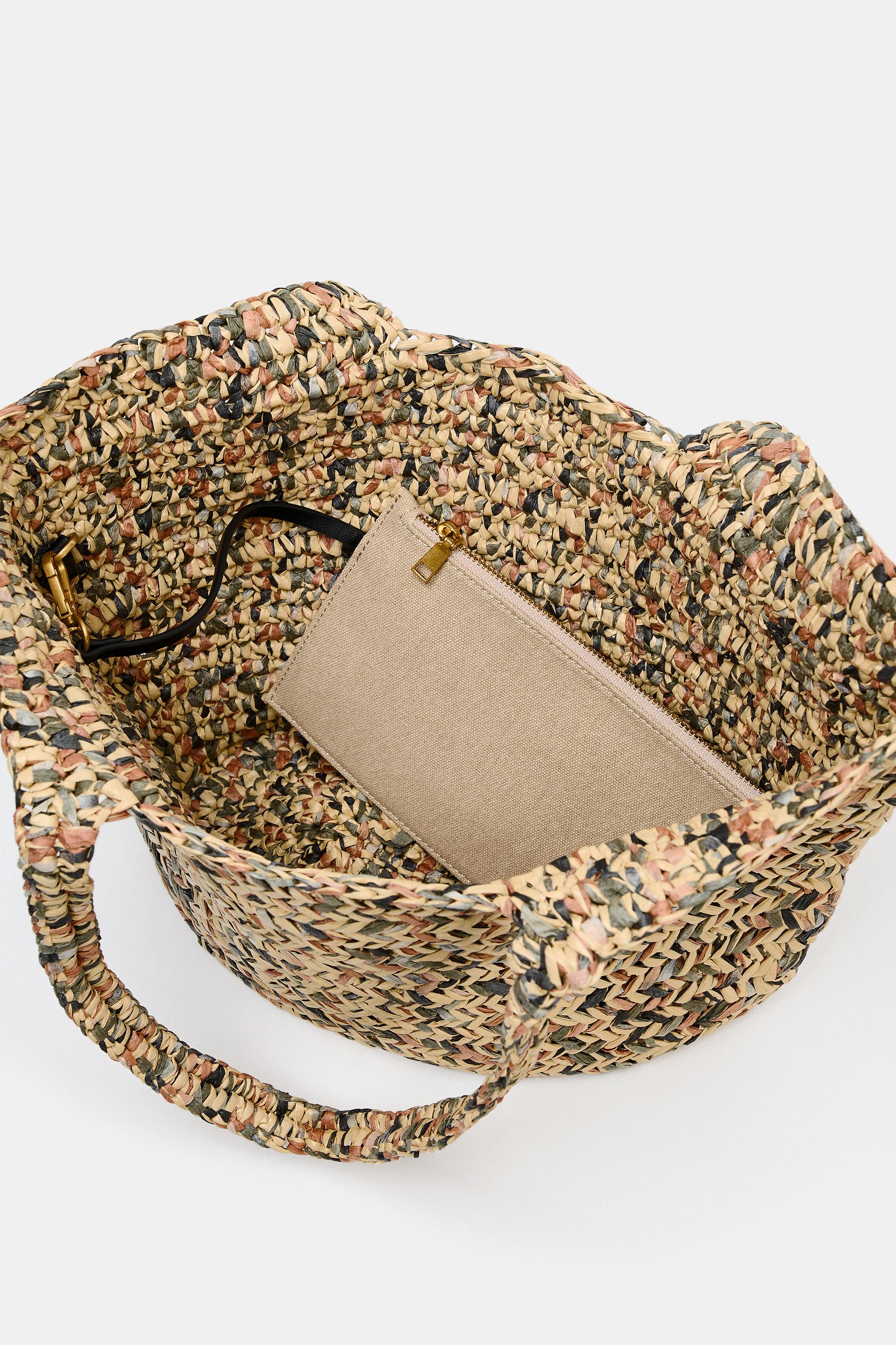 SAC CABAS PARTIE PRINCIPALE TRESSÉE