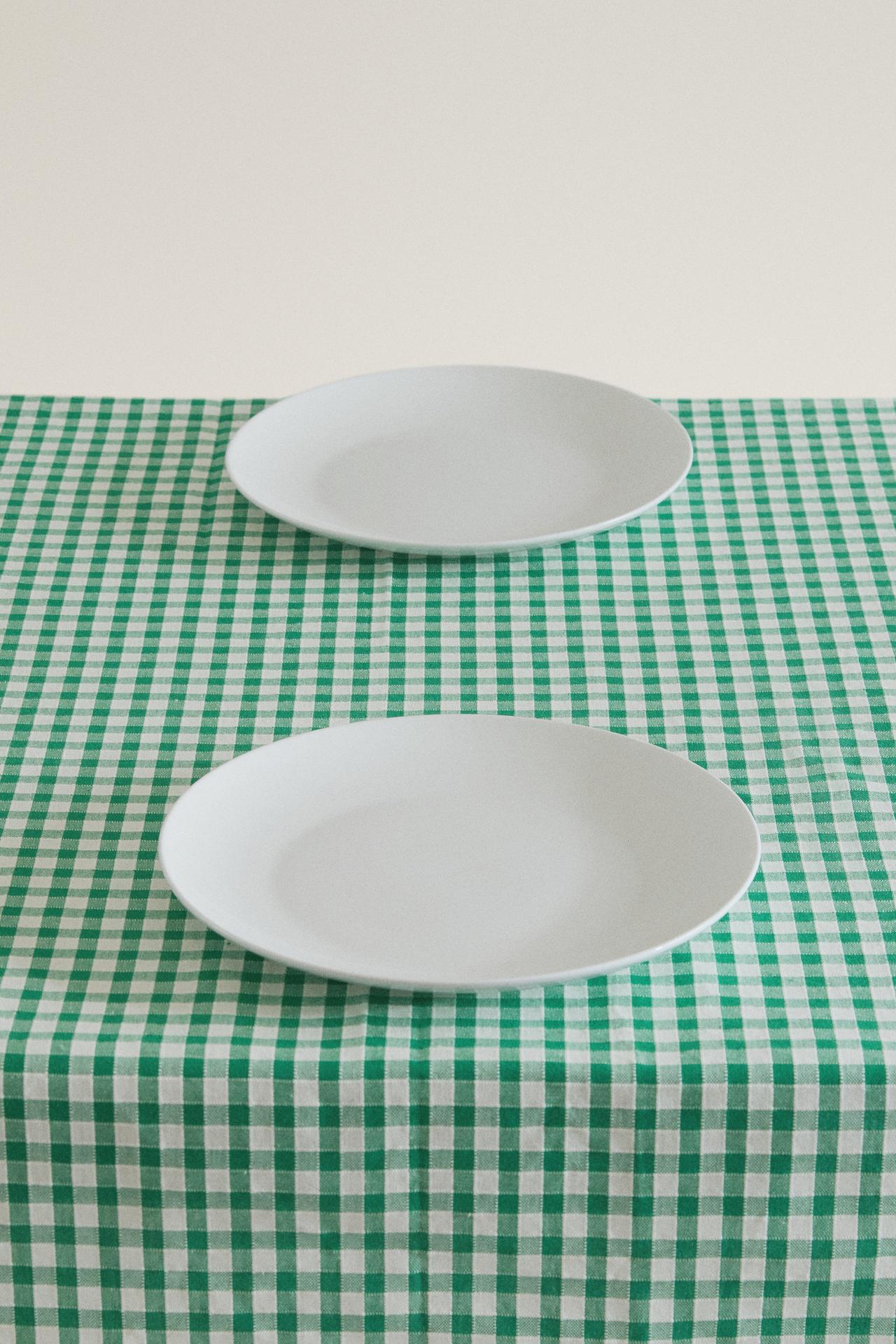 GINGHAM TABLECLOTH — Green