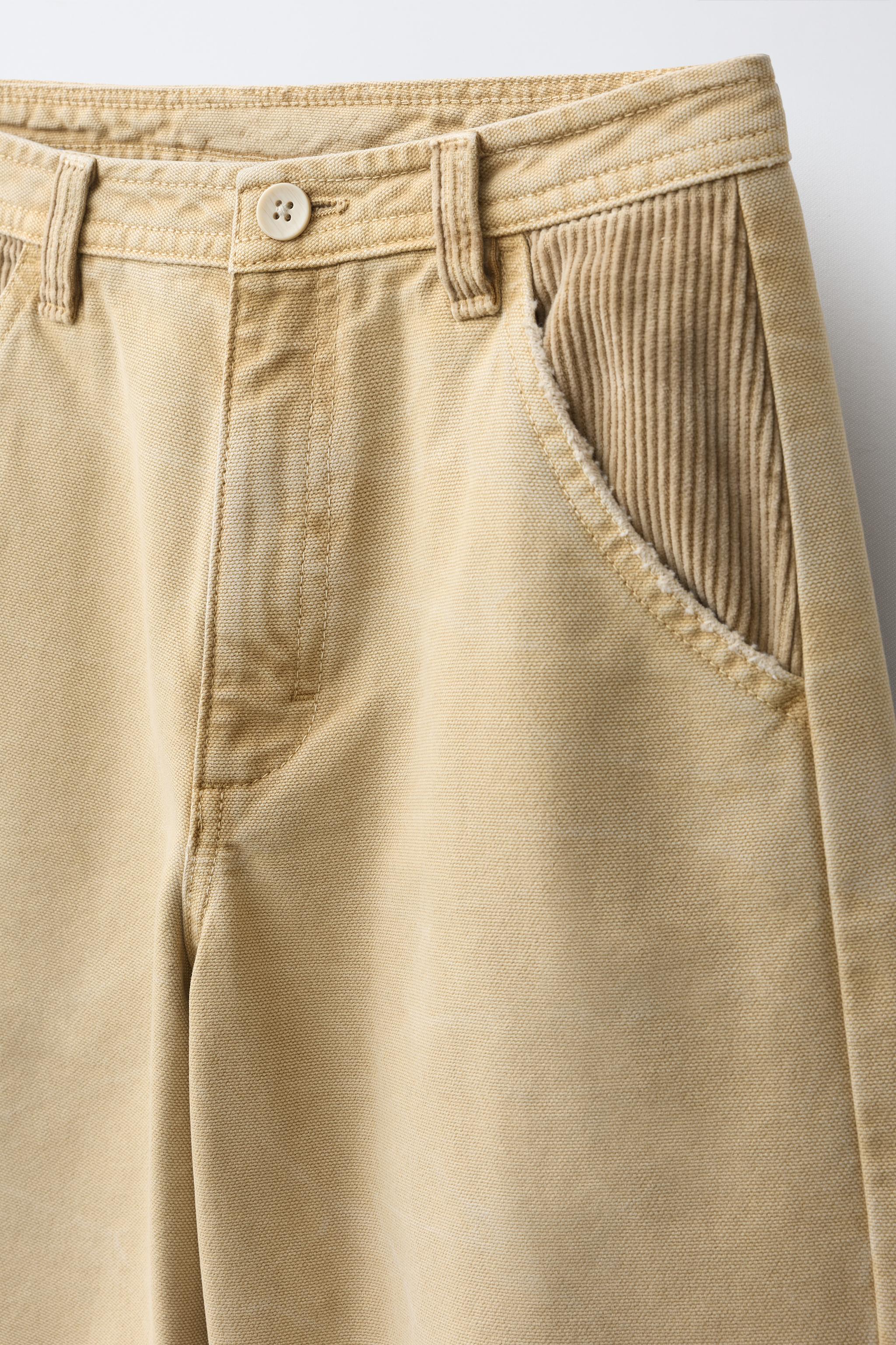 CANVAS STRAIGHT PANTS
