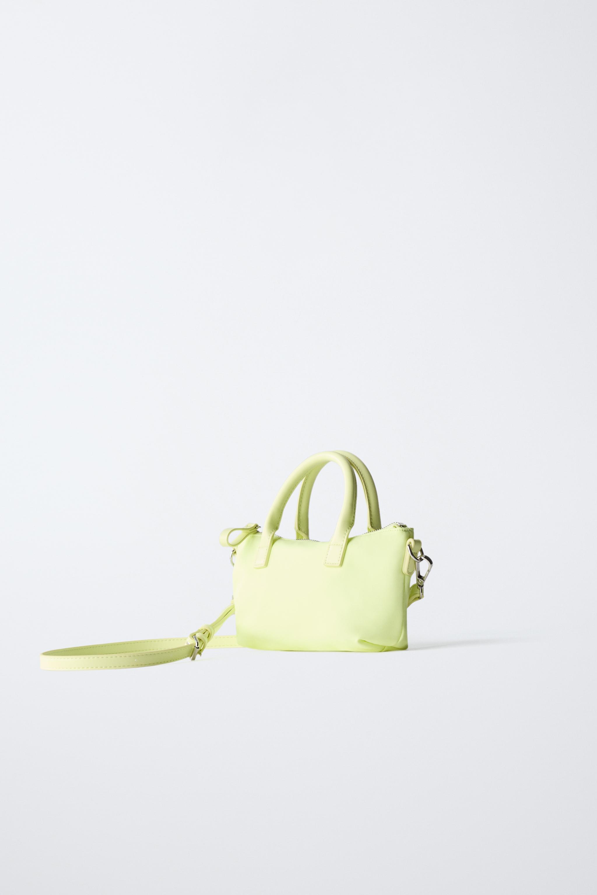 NYLON CROSSBODY BAG - Mauve | ZARA United States