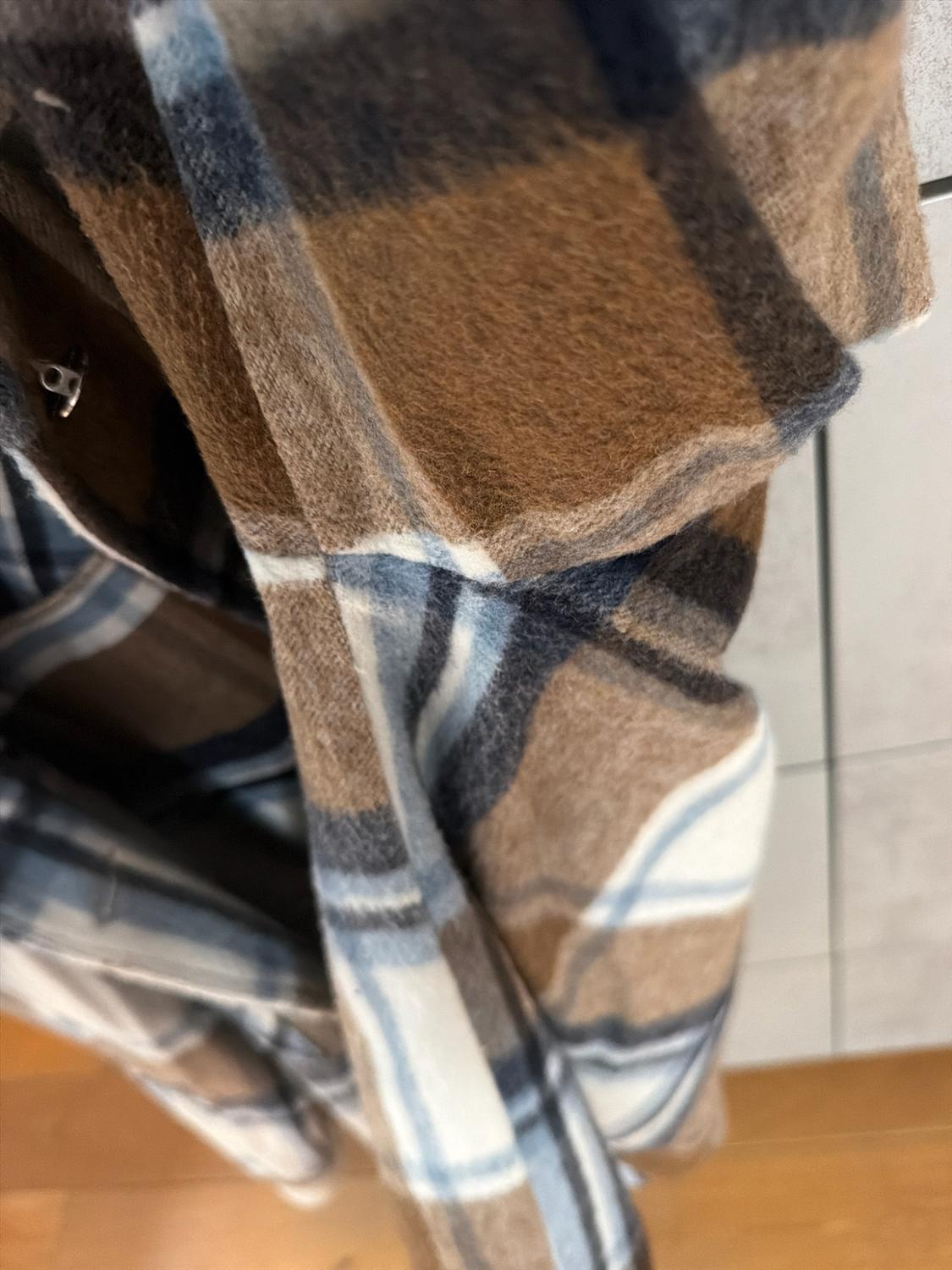 LONGLINE CHECK OVERSHIRT - Image 5