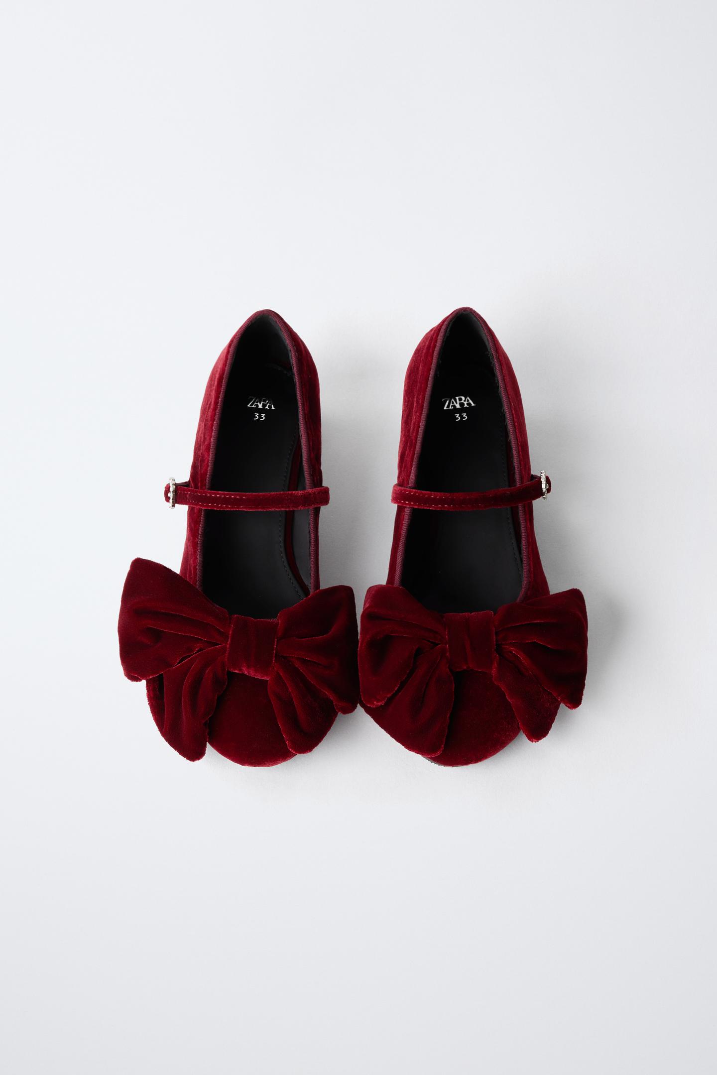 Туфли Zara Bow Heel, цвет: Красный — фото 4