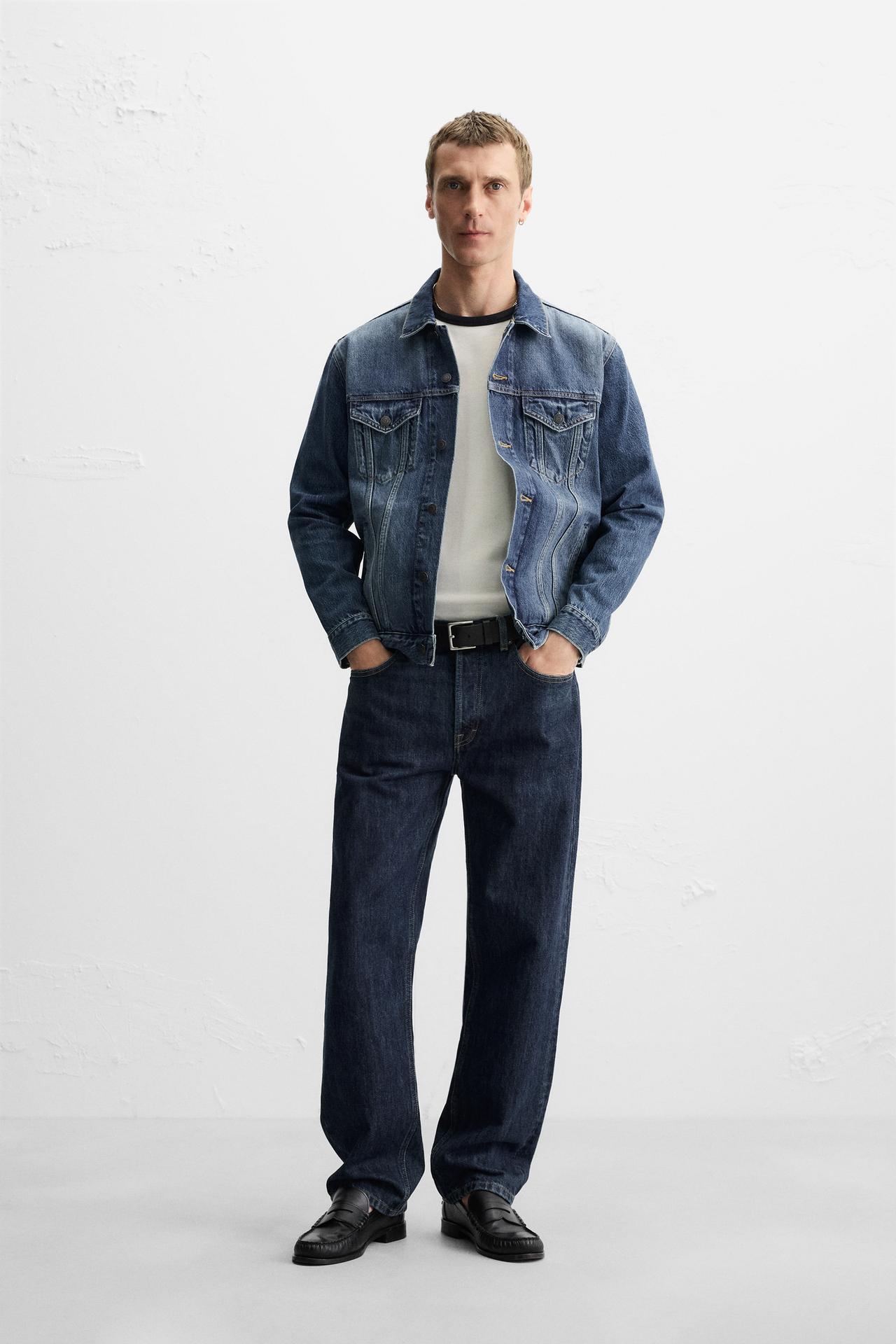 BASIC DENIM JACKET - Blue by Zara