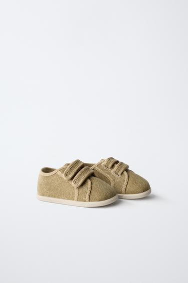 TENNIS TEXTILE BAREFOOT - Marron de Zara - Image 1