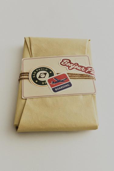 LIBRETA PEGATINAS VIAJES - Multicolor de Zara