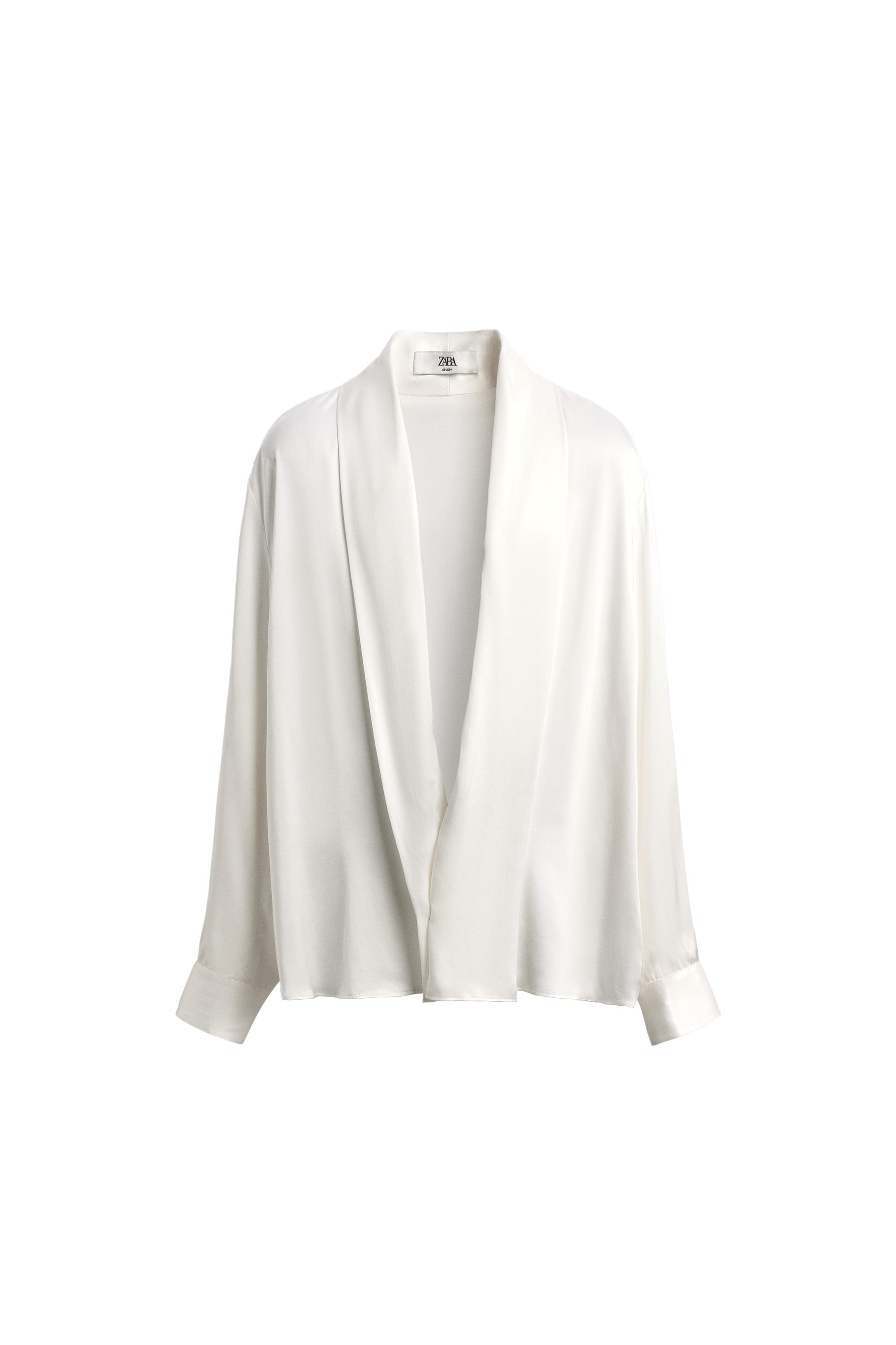 LIMITED EDITION ŞAL YAKA DÖKÜMLÜ GÖMLEK