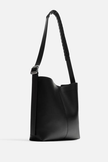 SAC SHOPPER LISSE - Noir de Zara - Image 3