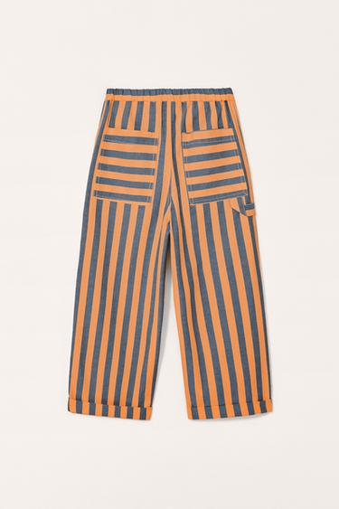 LIMITED EDITION STRIPED TROUSERS - Blue/White by Zara - Image 6