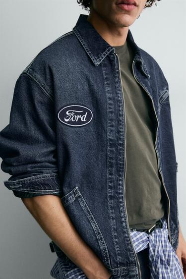 FORD © PATCH DENIM JACKET - Blue by Zara - Image 5