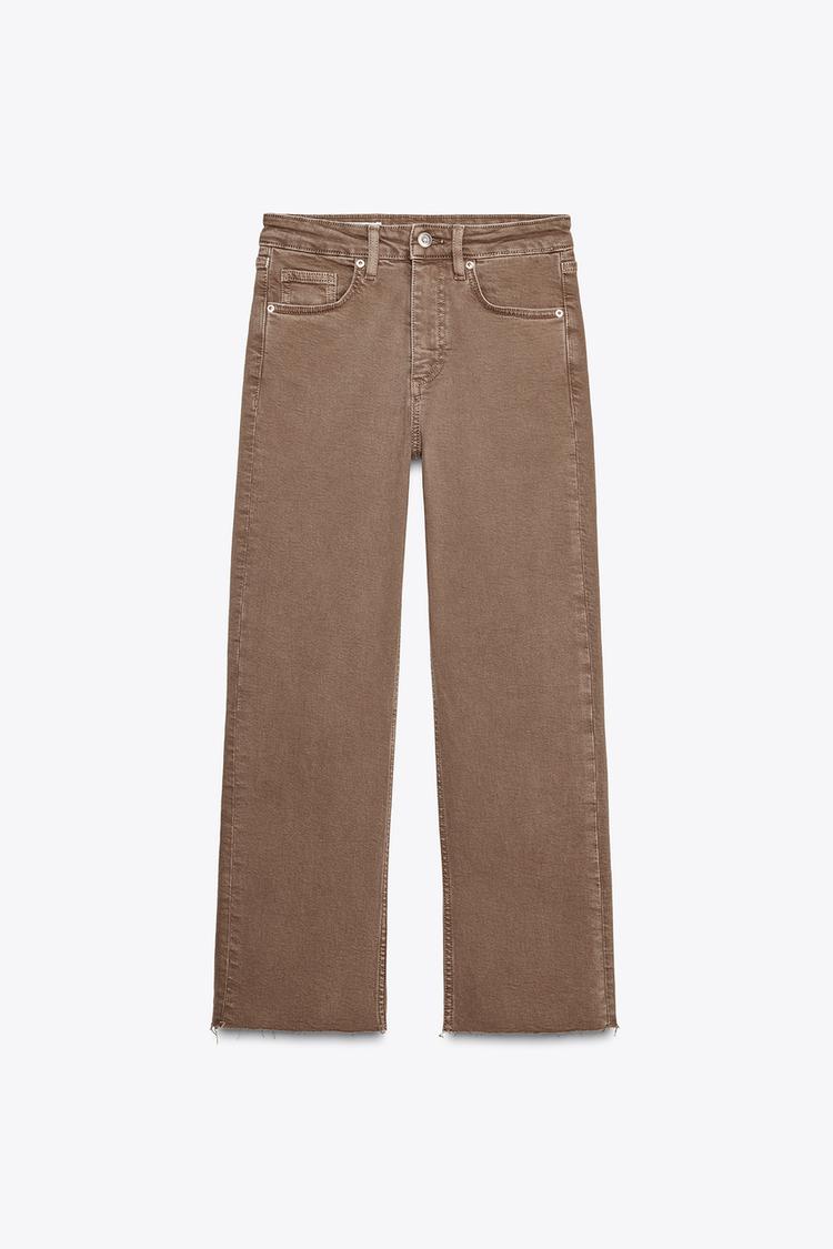 JEAN TRF COURT ÉVASÉ TAILLE HAUTE