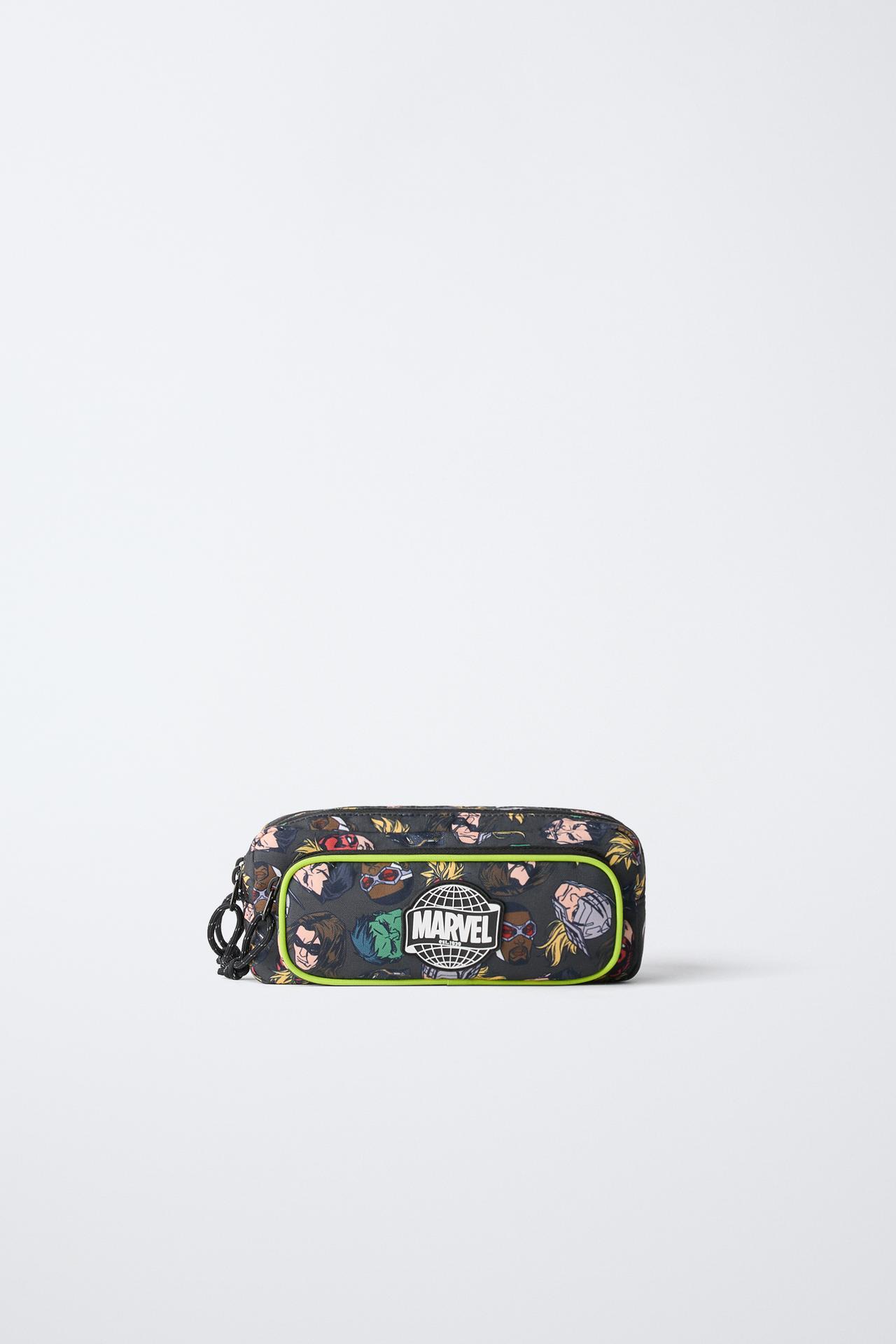 MARVEL © TOILETRY BAG — Charcoal gray