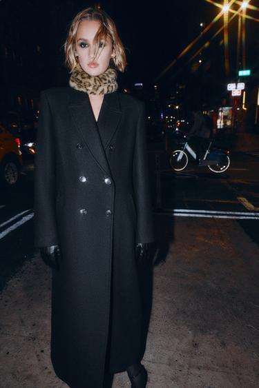 ANIMAL PRINT FAUX FUR COLLAR - Leopard by Zara