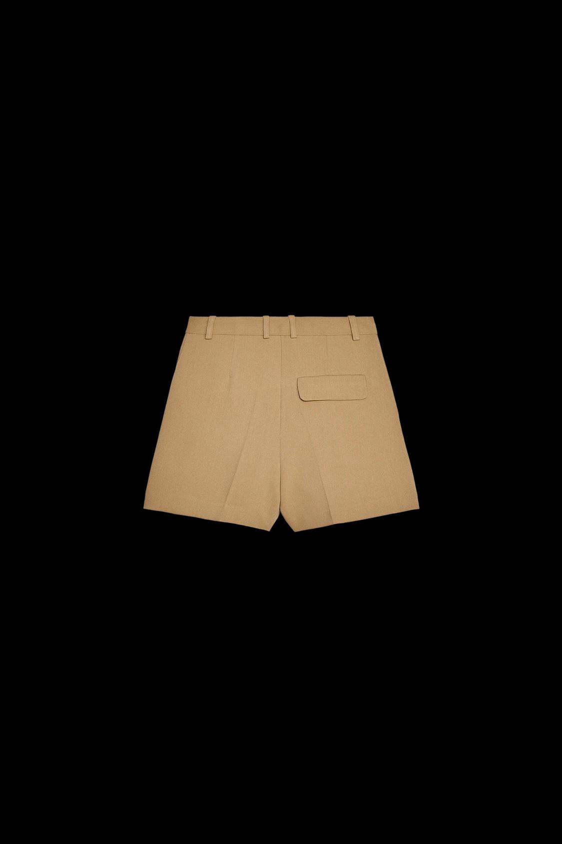 DARTED BERMUDA SHORTS