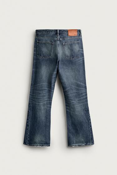 FLARE FIT JEANS — Mid-blue 2