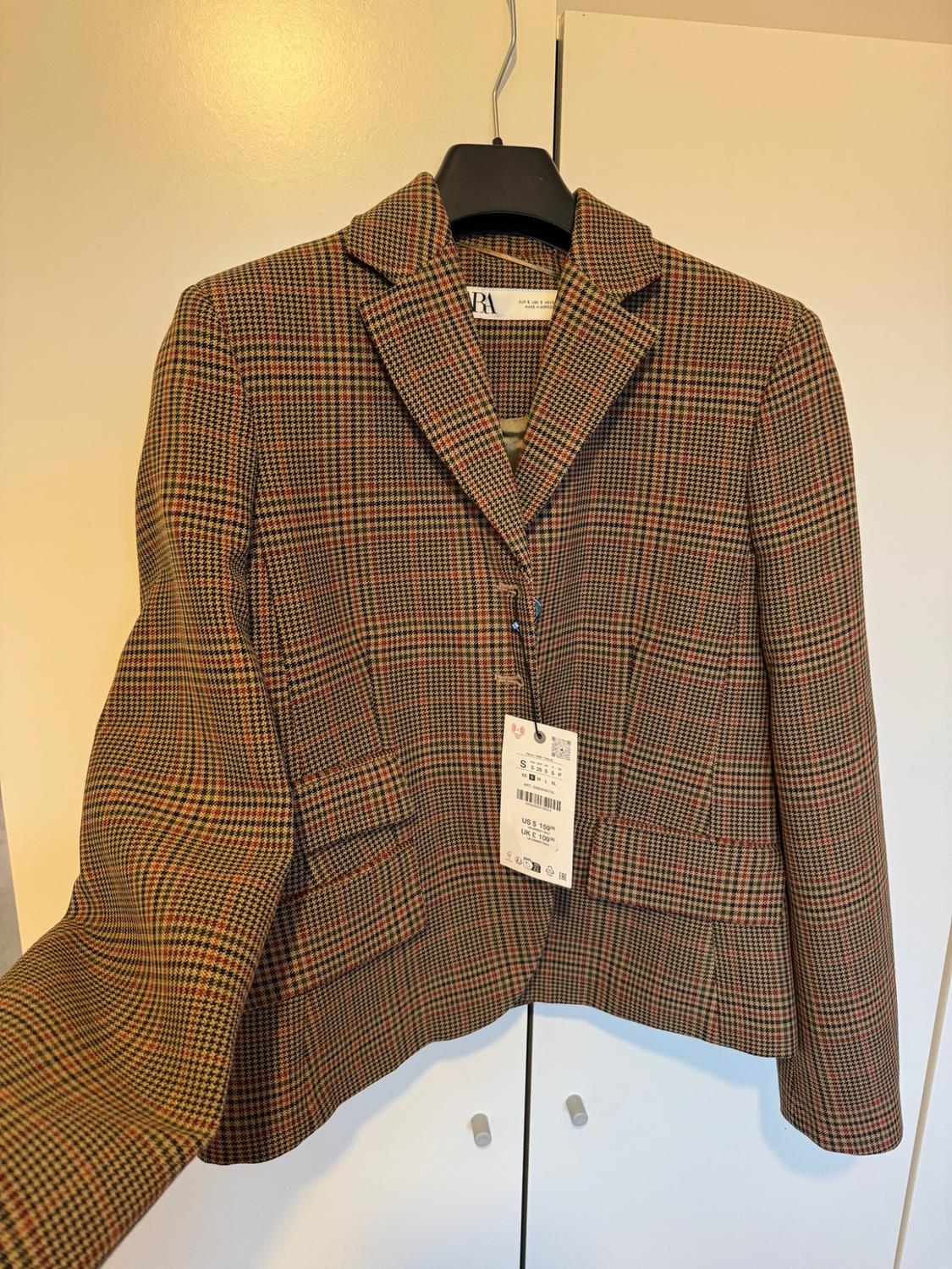 ZW COLLECTION CHECK BLAZER - Image 3