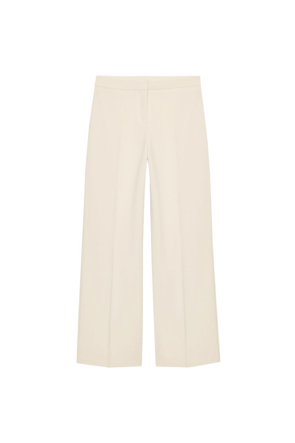 HIGH-WAISTED STRAIGHT LEG PANTS - image 2