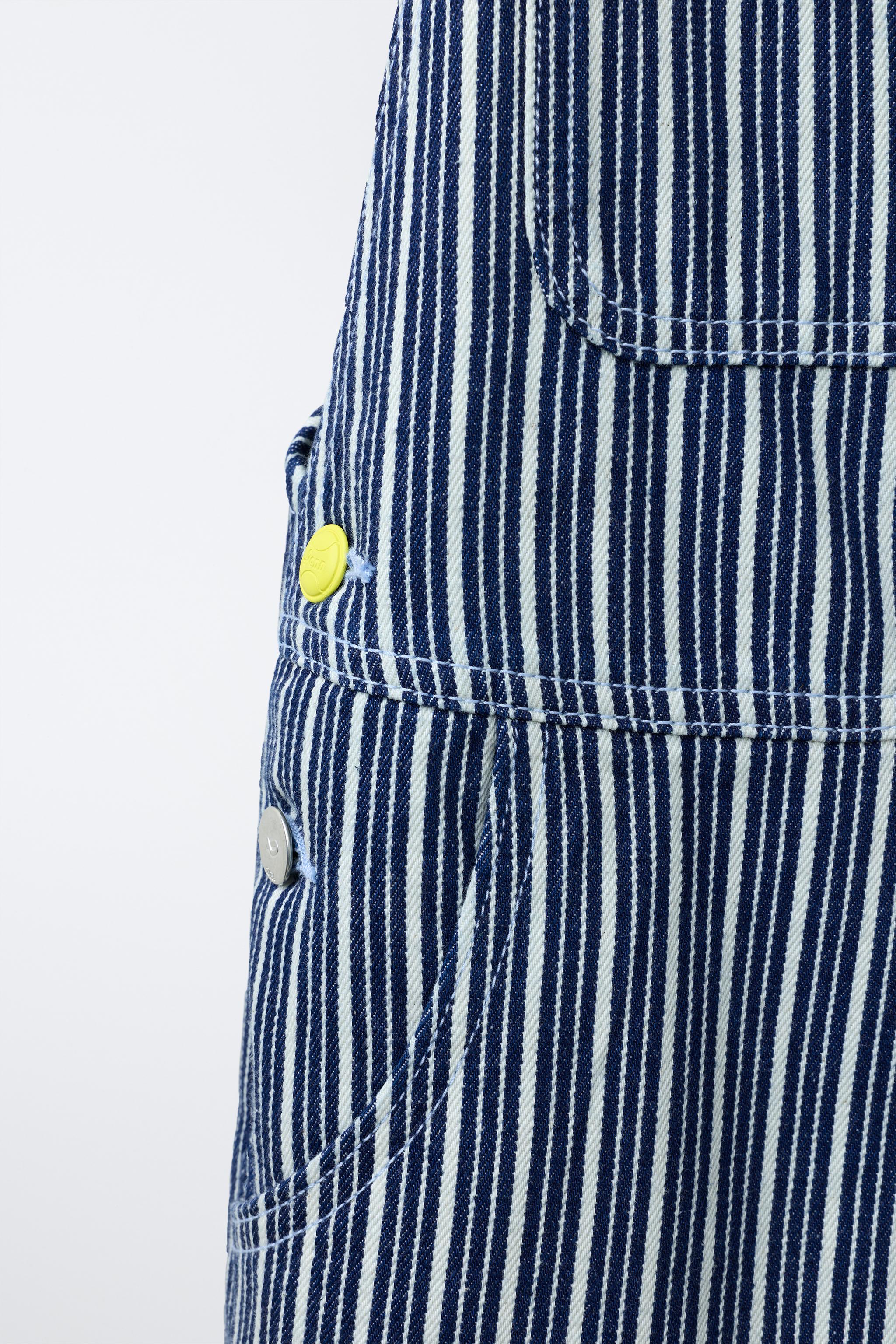 PENN © STRIPED OVERALL SHORTS