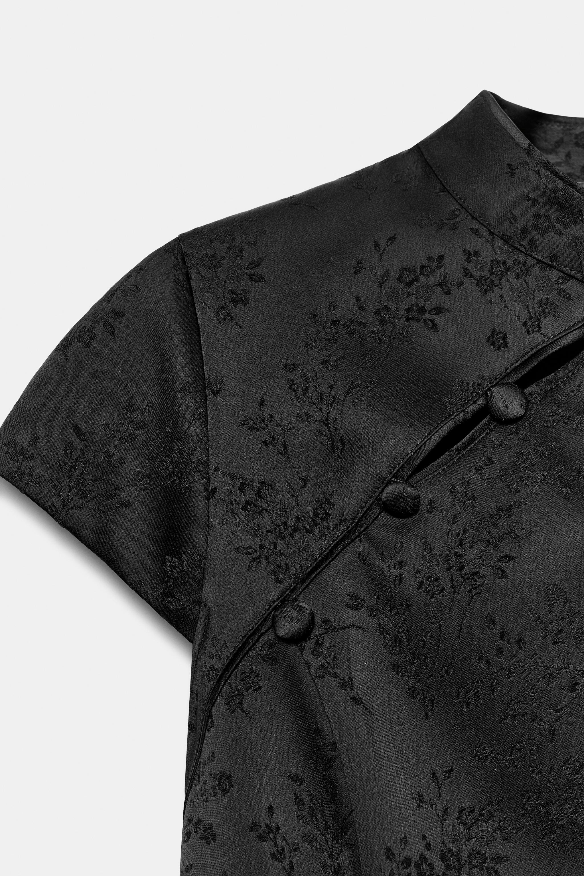 SHORT JACQUARD DRESS