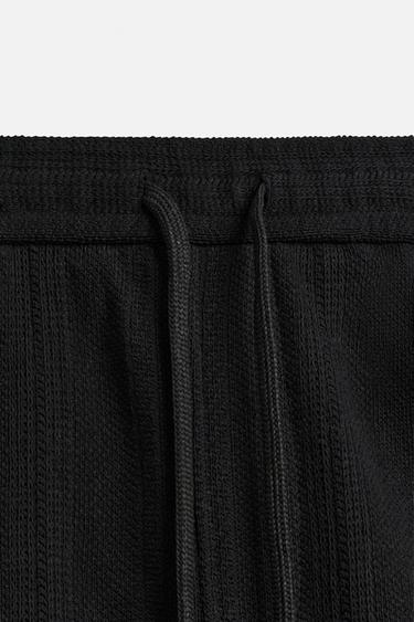 BERMUDA STRUCTURÉ JACQUARD - Noir de Zara - Image 7