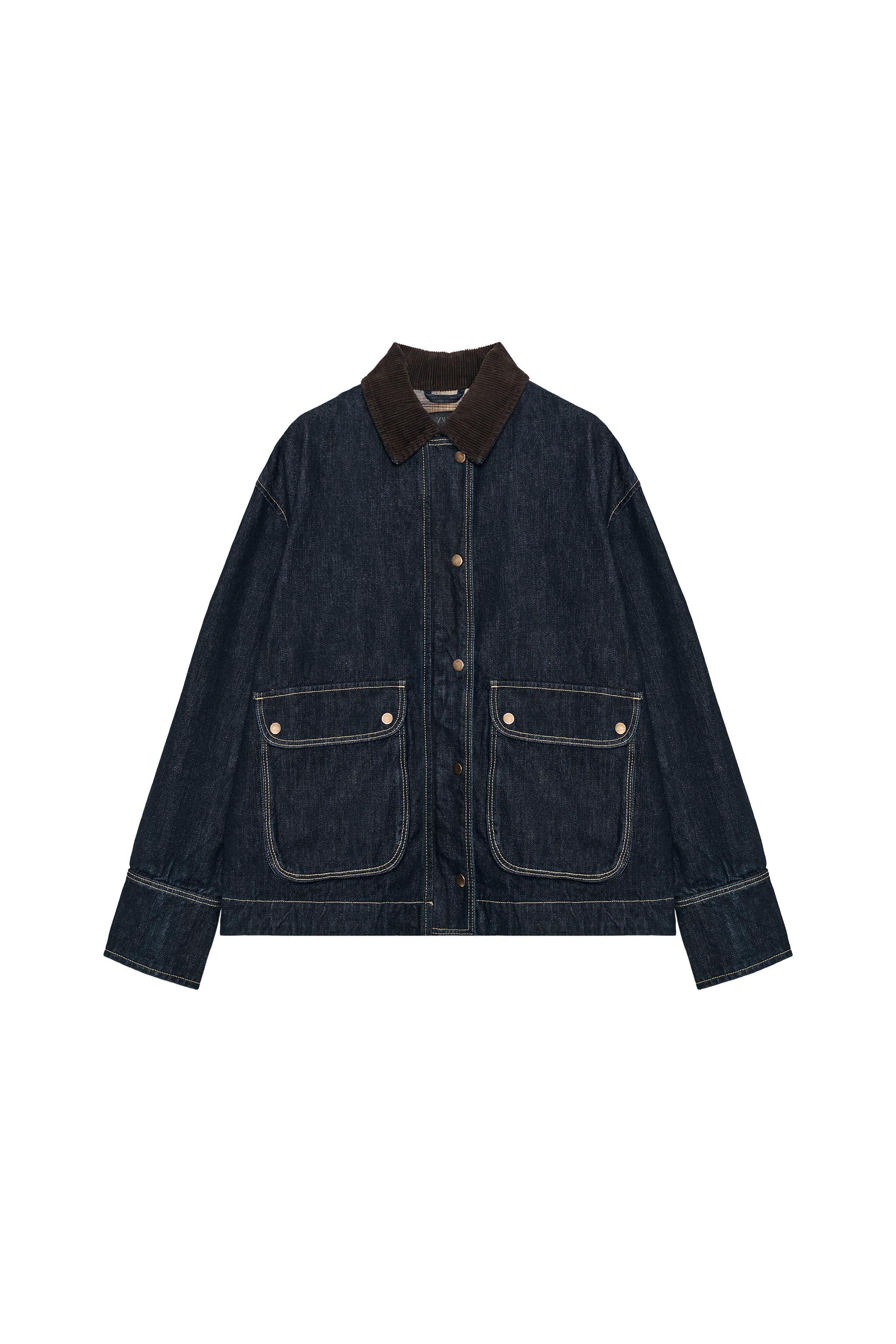 CHAQUETA Z1975 DENIM CUELLO PANA