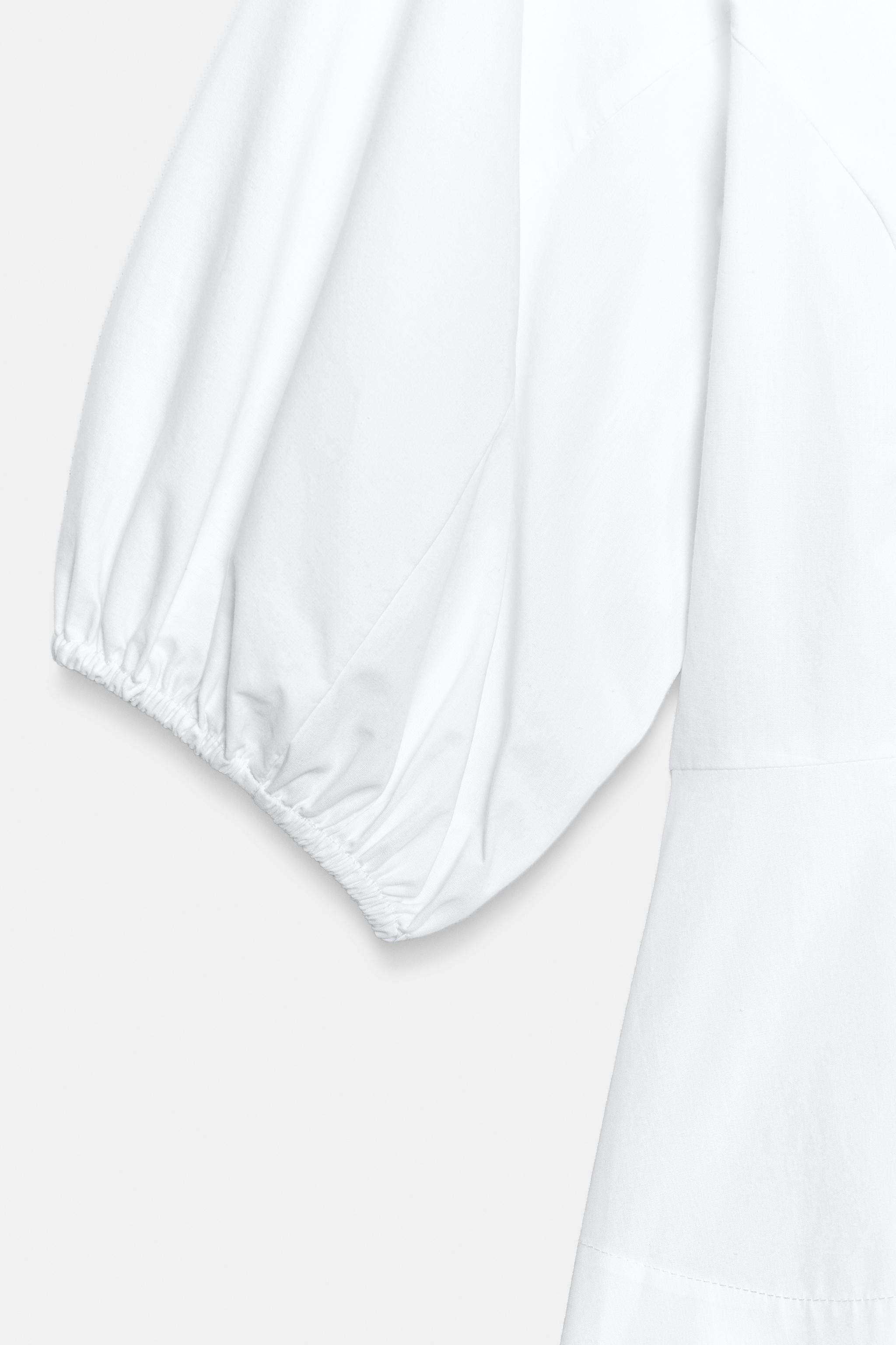 PEPLUM BALON KOLLU GÖMLEK - Görsel 11