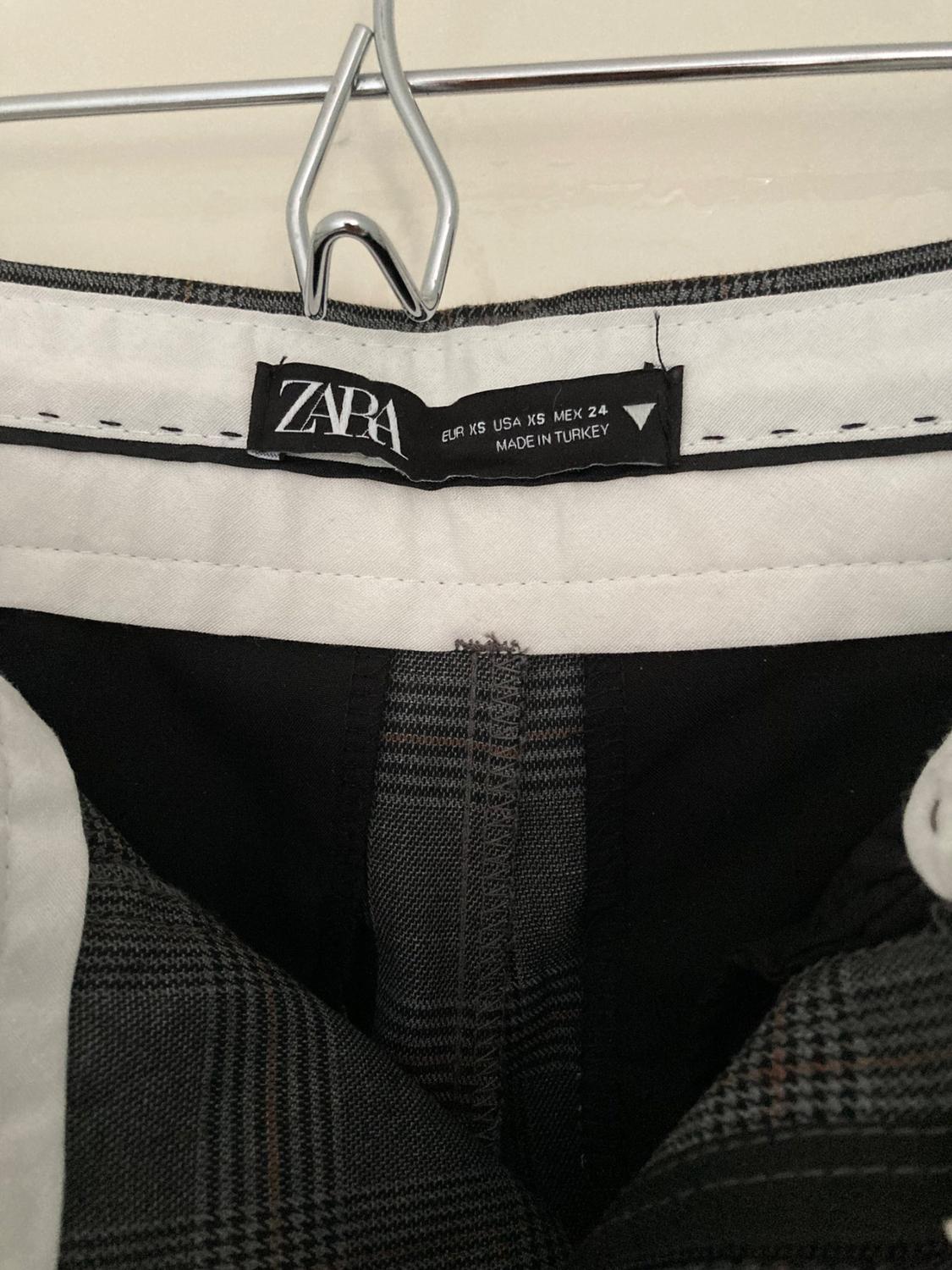 CHECK FULL-LENGTH TROUSERS - Image 3