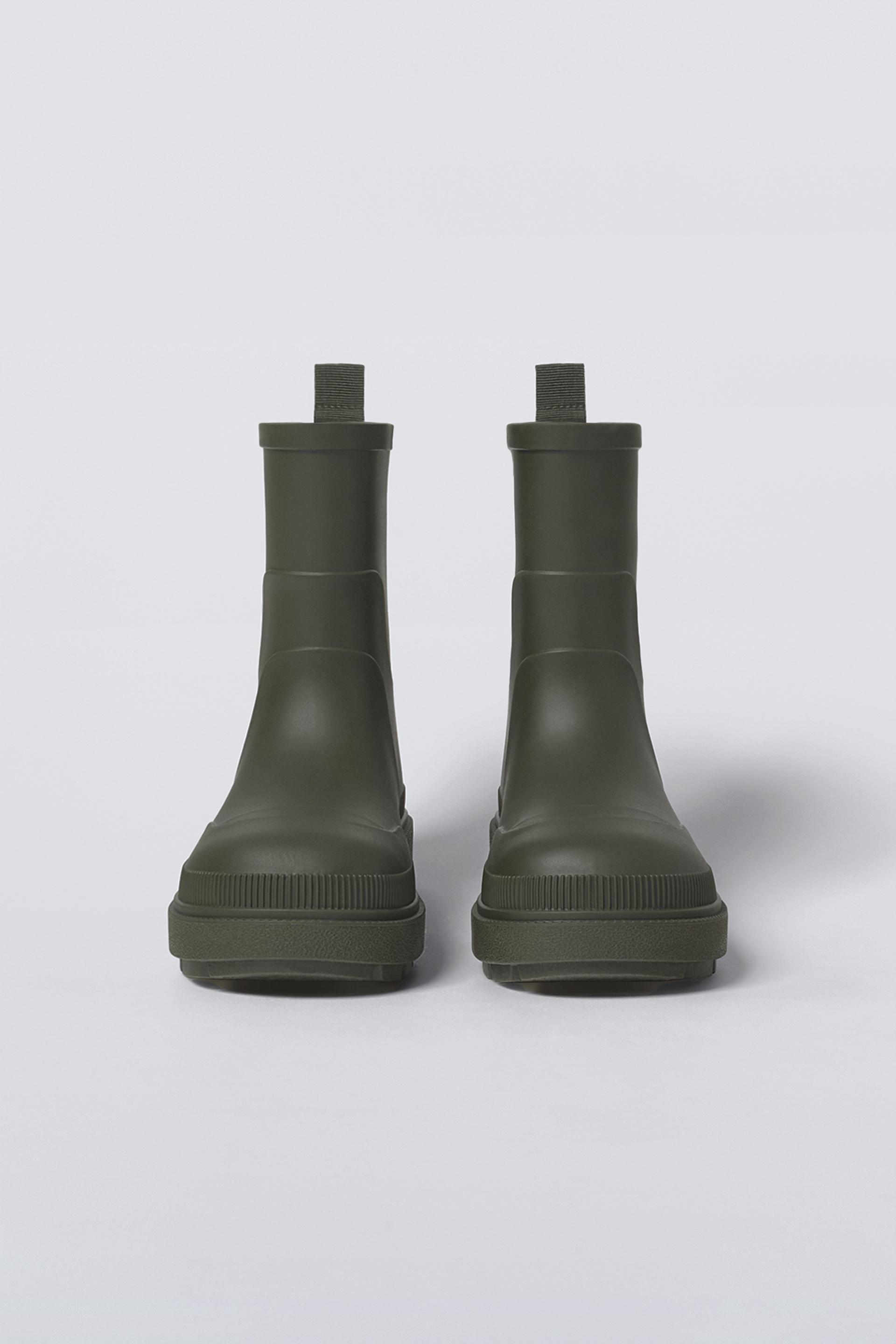 ZARA purchases ANKLE RAIN BOOTS CAMEL BROWN