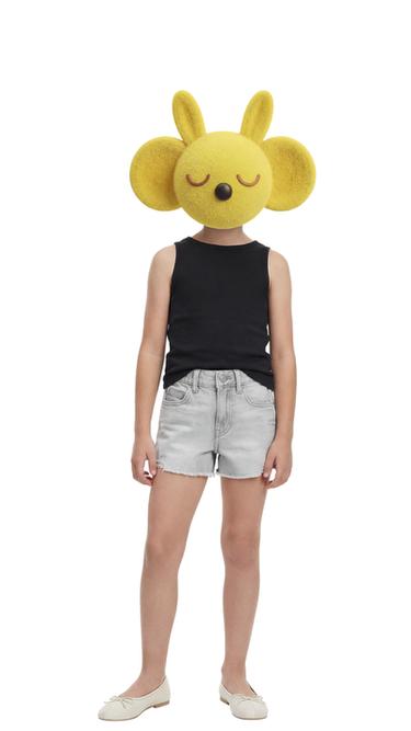 TOP سادة مع مودال - رمادي أنثراسايت الخاص بـ Zara