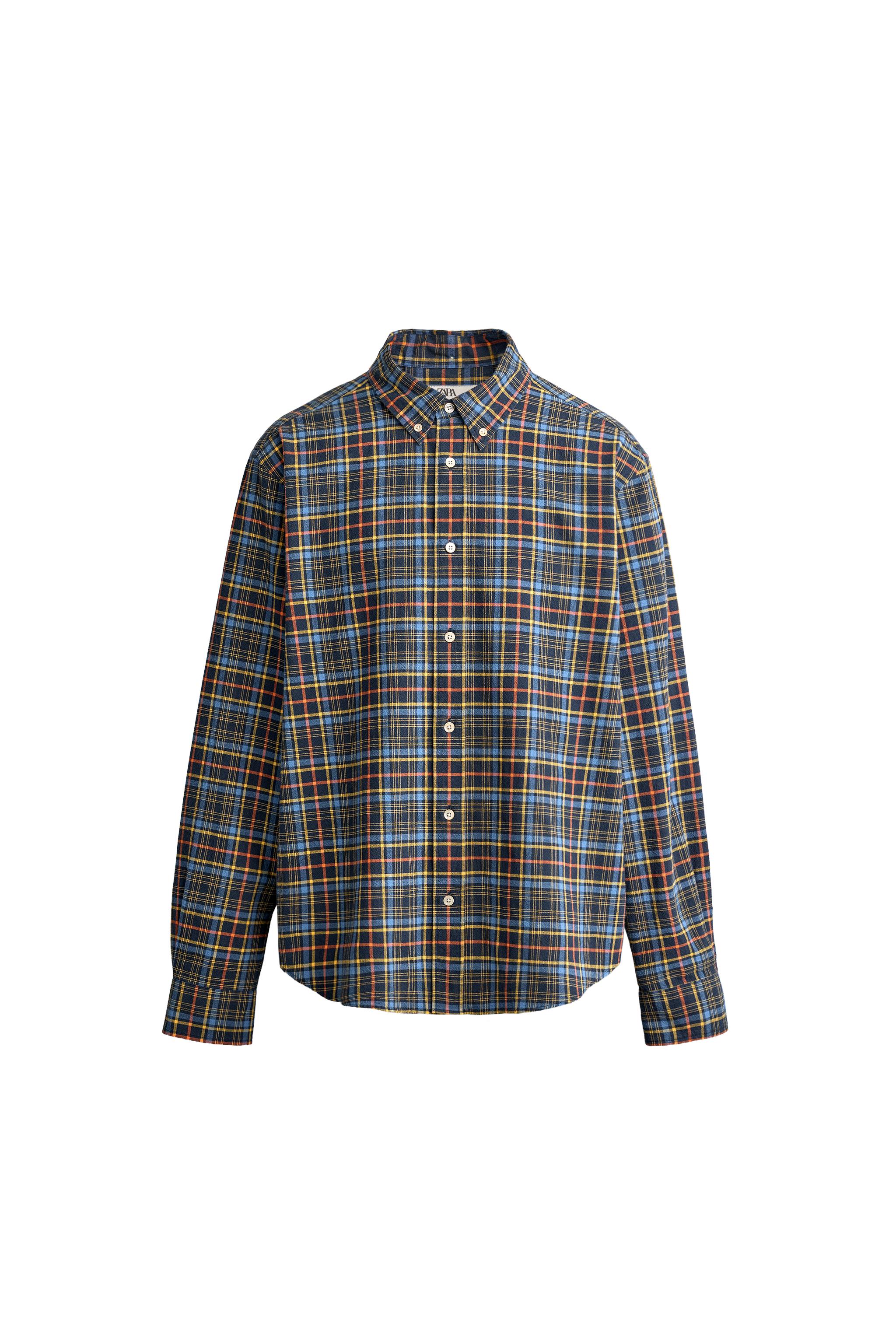 CAMISA RELAXED FIT CUADROS