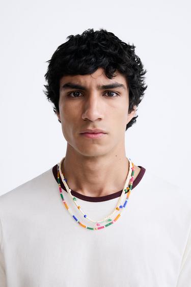 НАБОР ИЗ ДВУХ ОЖЕРЕЛИЙ С КОНТРАСТНЫМИ БУСИНАМИ — LIMITED EDITION — Разные от Zara — изображение 0