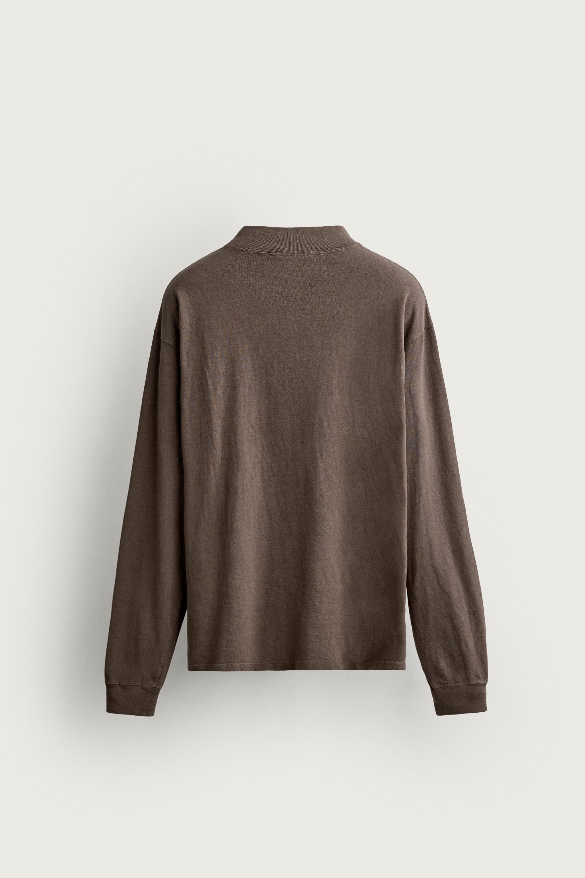 WASHED BOXY FIT T-SHIRT 2026 TANAKA NY TYO LTD.© — Brown