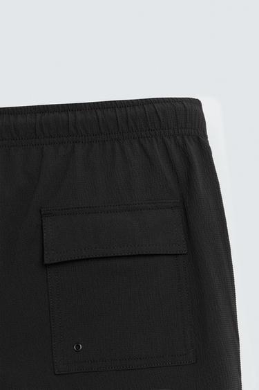 MAILLOT DE BAIN SEMI-MONTANT STRUCTURÉ - Noir de Zara - Image 3