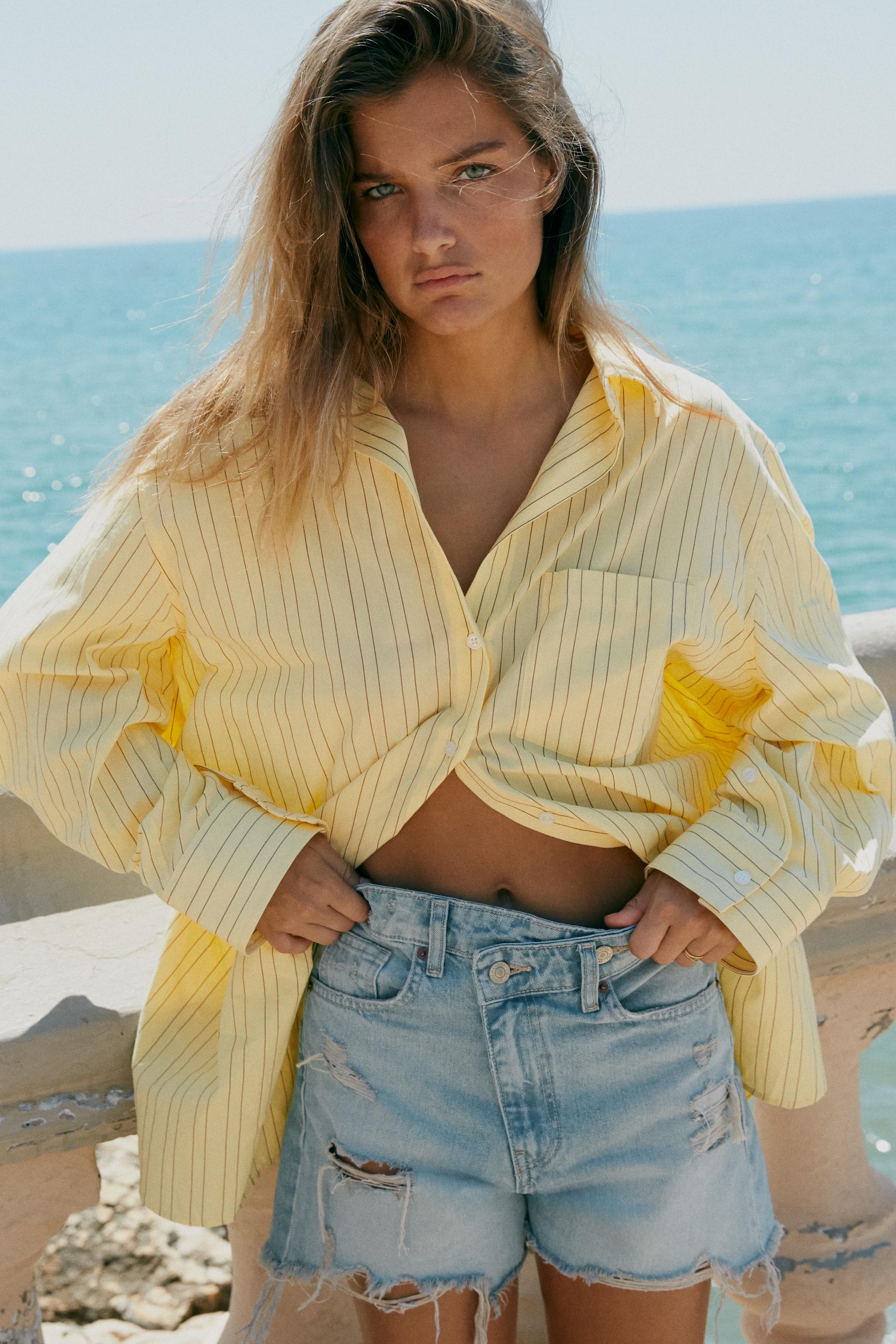 ストライプシャツ – レディース | ZARA 日本