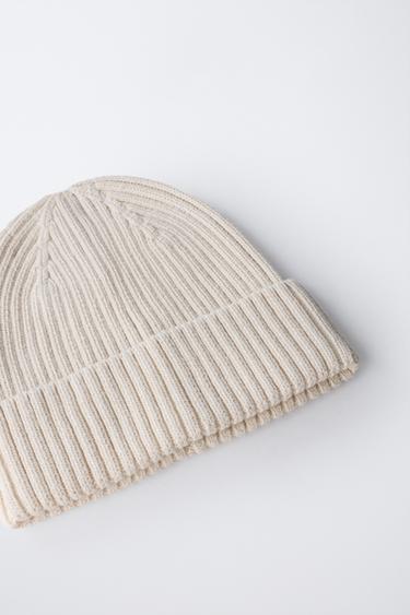 PLAIN KNIT BEANIE - Ice by Zara - Image 2
