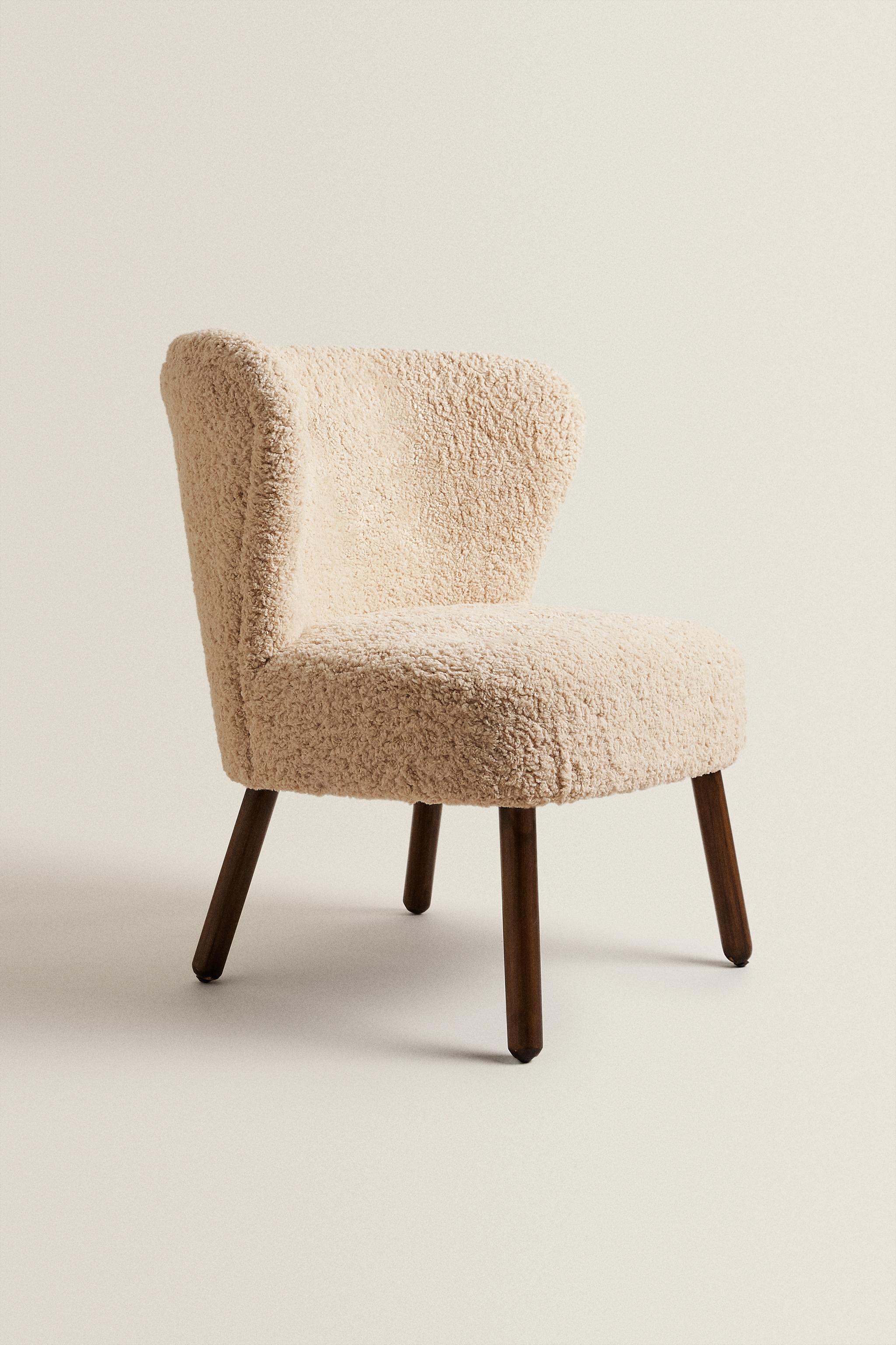 Shearling chair 2024 zara