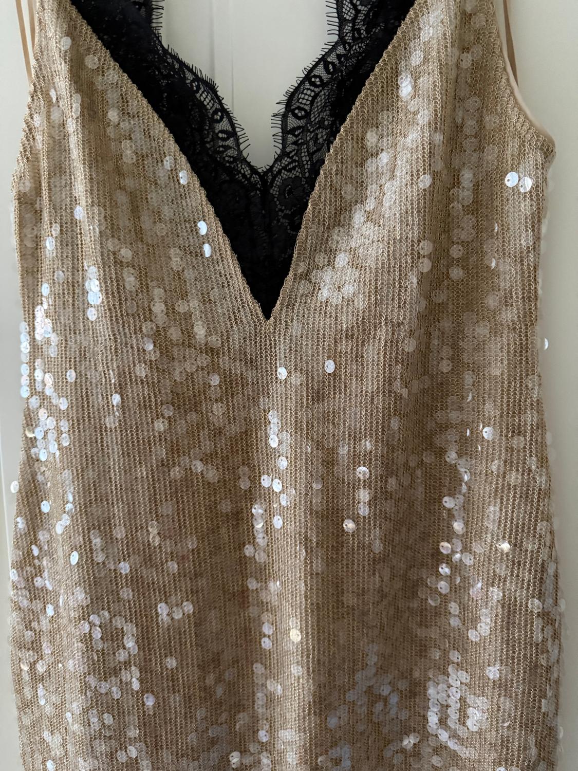 ZW COLLECTION SEQUIN LACE DRESS - Image 4