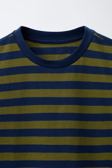 STRIPED T-SHIRT - striped by Zara - Image 2