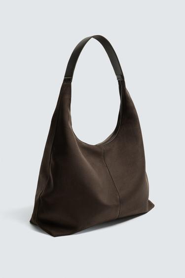 SAC SHOPPER UNI - Marron de Zara - Image 4