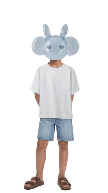 T-SHIRT UNI - Perle chiné de Zara