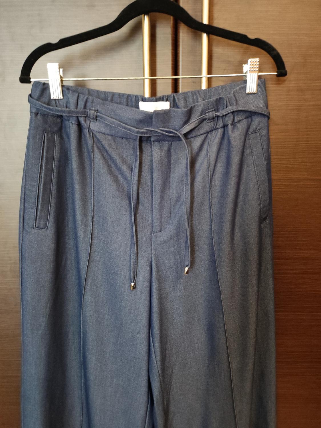 WIDE-LEG TROUSERS WITH ELASTIC WAISTBAND - Image 2