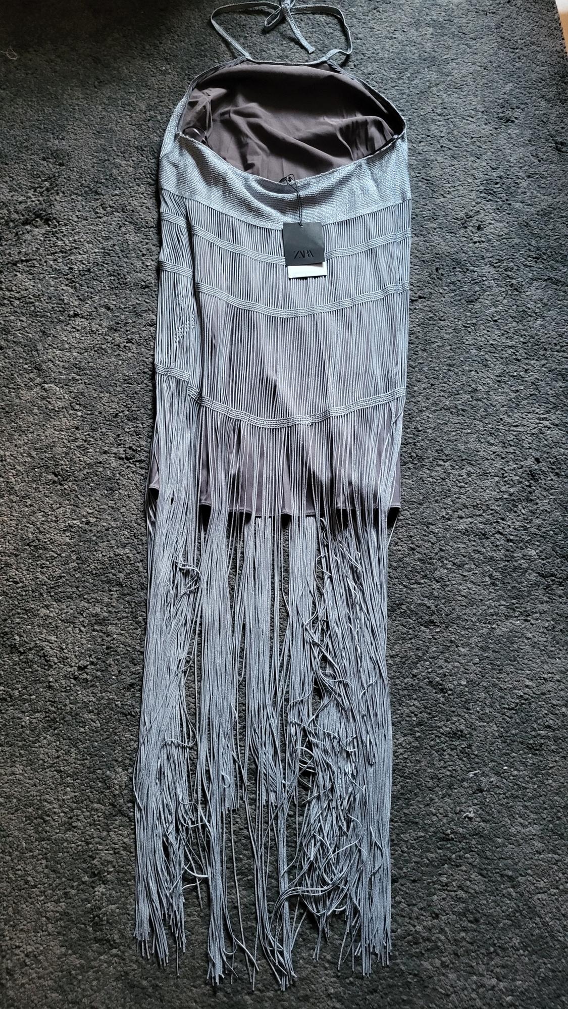MINI FRINGED DRESS - Image 2