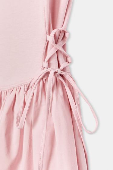SHORT COMBINED DRESS - Pink by Zara - Image 6