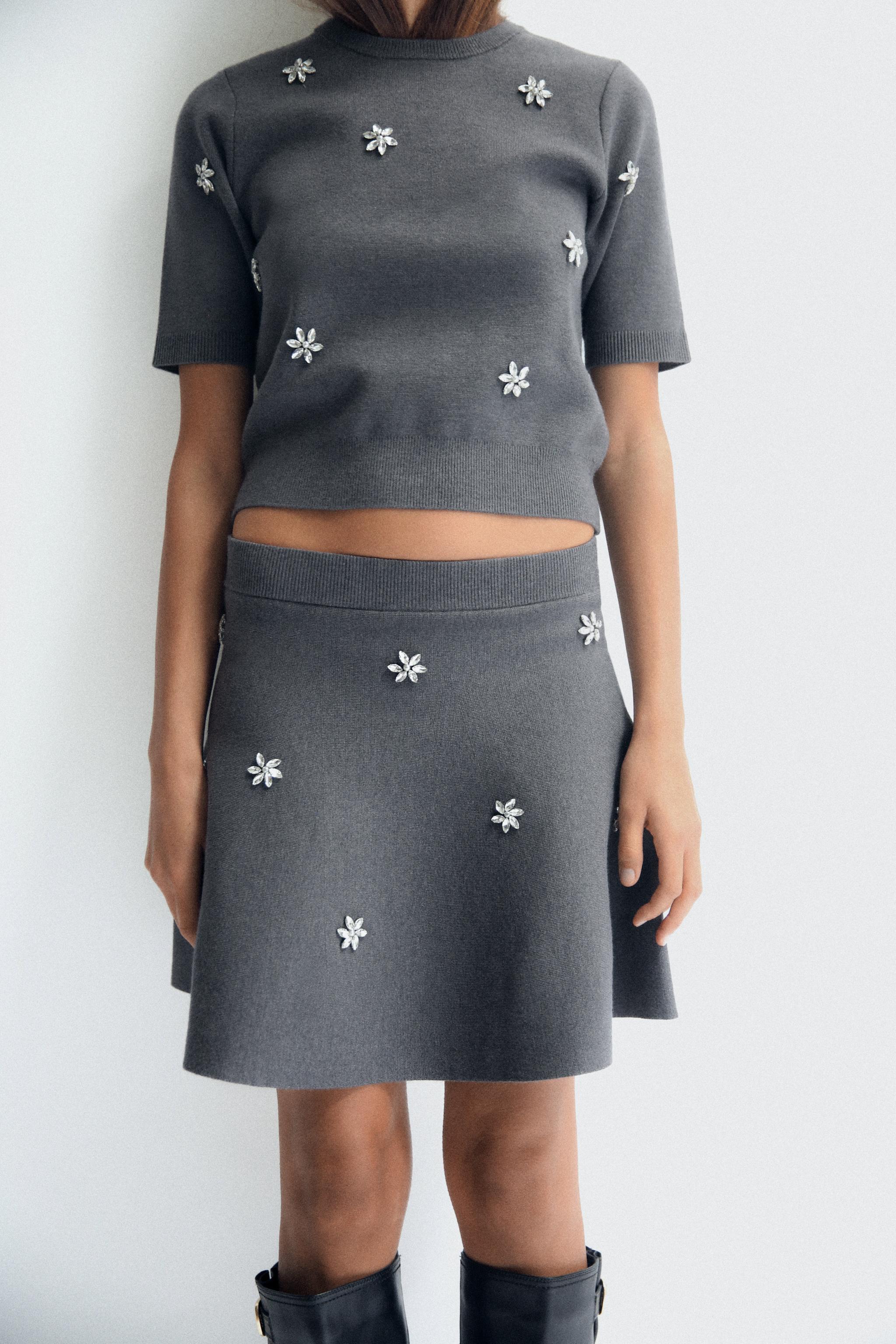 Women s A Line Skirts Explore our New Arrivals ZARA Singapore