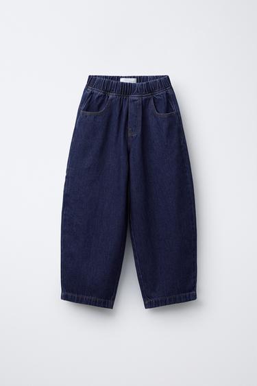 BALLOON JEANS - Mid-blue by Zara