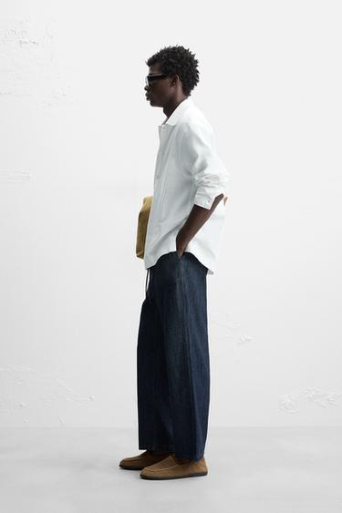COTTON POLO SHIRT - White by Zara - Image 3