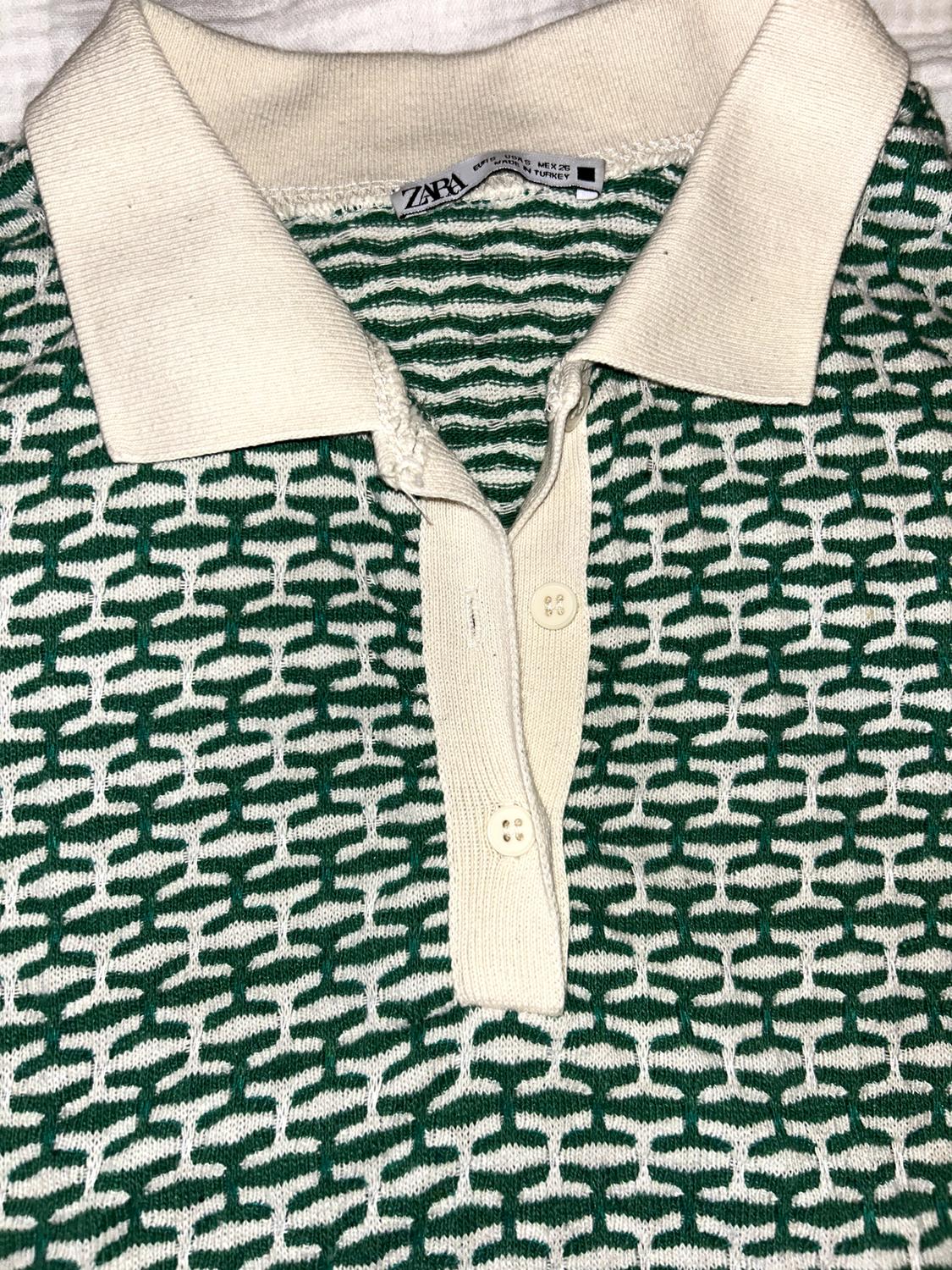 RETRO JACQUARD POLO SHIRT - Image 3