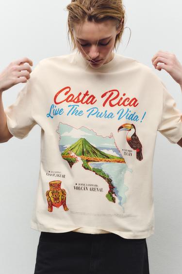 COSTA RICA T-SHIRT - Beige by Zara - Image 2